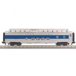 Click here to learn more about the M.T.H. Electric Trains O-27 60'' Streamline Full Vista Dome, LIRR.