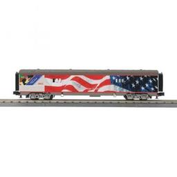 Click here to learn more about the M.T.H. Electric Trains O-27 60'' Streamline Baggage, UP.