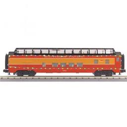 Click here to learn more about the M.T.H. Electric Trains O-27 60'' Streamline Full Vista Dome w/LED, SP.