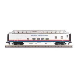 Click here to learn more about the M.T.H. Electric Trains O-27 60'' Streamline Full Vista, American Freedom.