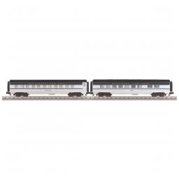 Click here to learn more about the M.T.H. Electric Trains O-27 60'' Streamline Sleeper/Diner, B&O (2).