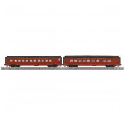 Click here to learn more about the M.T.H. Electric Trains O-27 60'' Streamline Sleeper/Diner Set, NS (2).