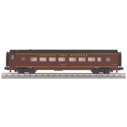 Click here to learn more about the M.T.H. Electric Trains O-27 60'' Streamline Coach, N&W #1730.