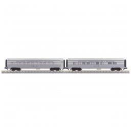 Click here to learn more about the M.T.H. Electric Trains O-27 60'' Streamline Sleeper/Diner, RF&P (2).