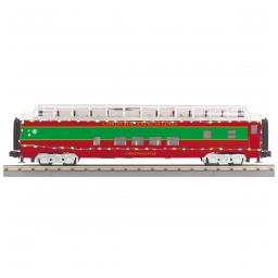 Click here to learn more about the M.T.H. Electric Trains O-27 60'' Streamlined Vista Dome w/LED, Christmas.