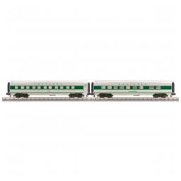 Click here to learn more about the M.T.H. Electric Trains O-27 60'' Streamlined Sleeper/Diner, SOU (2).
