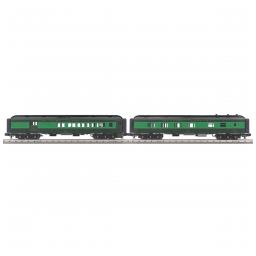 Click here to learn more about the M.T.H. Electric Trains O-27 60'' Madison Combo/Diner Set, RDG #593 (2).