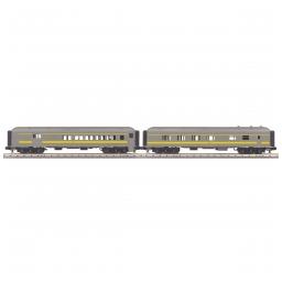 Click here to learn more about the M.T.H. Electric Trains O-27 60'' Madison Combo/Diner, NYO&W (2).