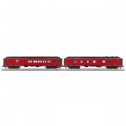 Click here to learn more about the M.T.H. Electric Trains O-27 60'' Madison Combo/Diner, RNRX (2).