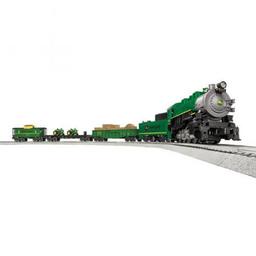 Click here to learn more about the Lionel O-27 RTR LionChief John Deere Steam Set.